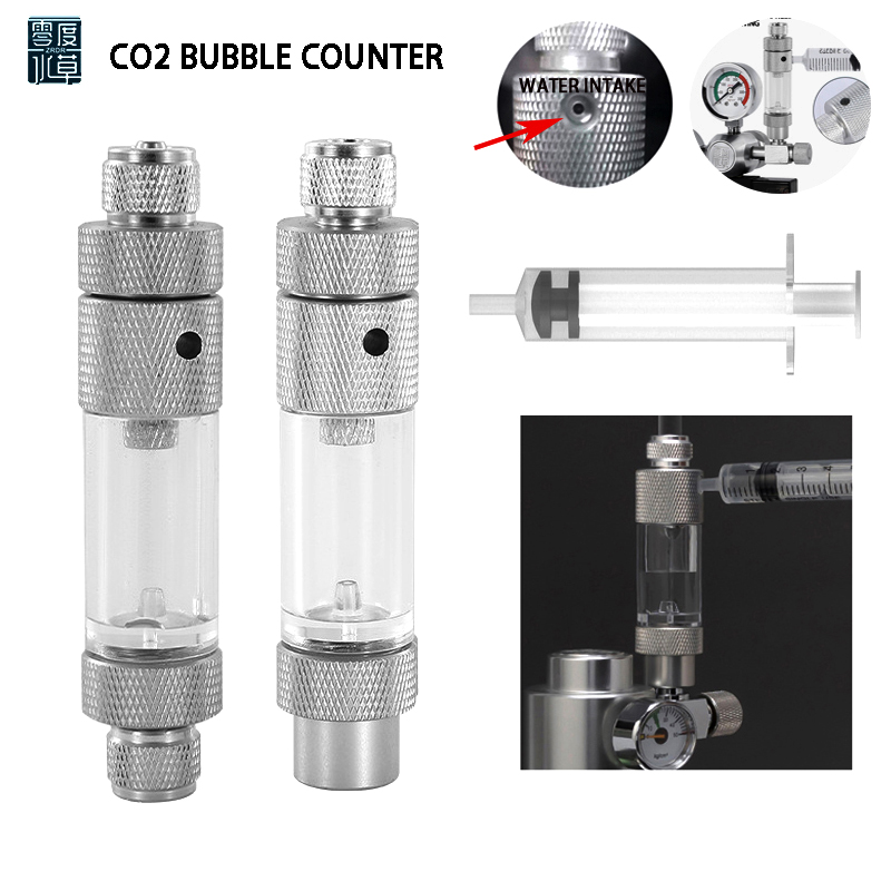Aquaponics Fish Tank - Compteur de bulles de CO2 pour