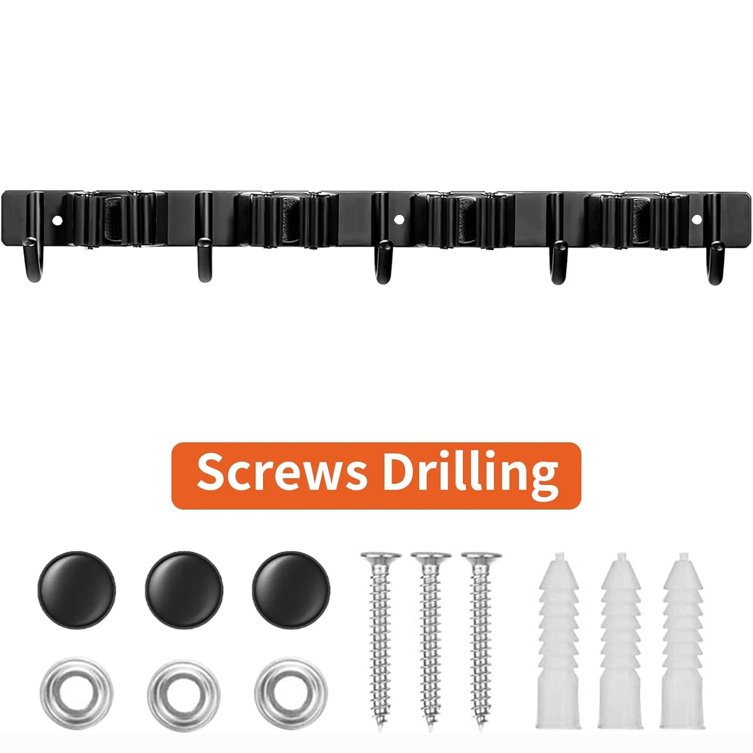 Gardening Tools Organiser - Support à outils mural robuste en