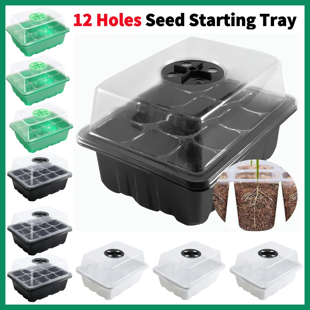 Propagation Tray Dome - Plateau de semis à 12 alvéoles