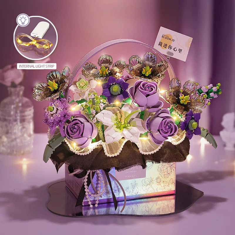Gardening Tools Girls - Bouquet de roses roses créatif en