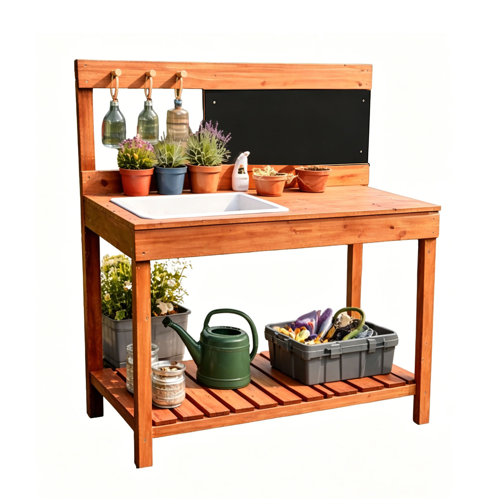 Gardening Tools Kids - Bancs de jardinage en bois pour