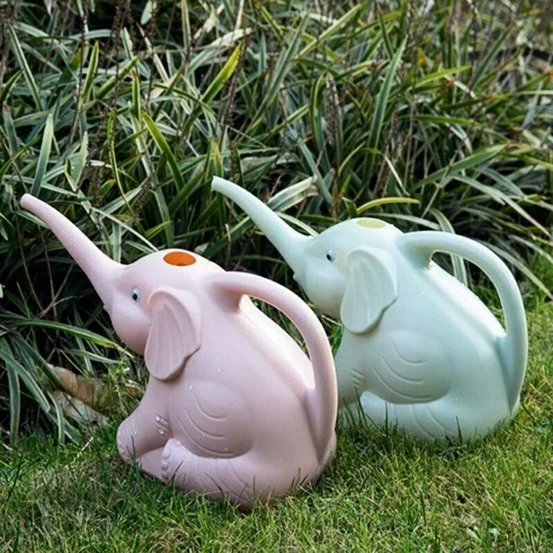 Gardening Tools Kids - Arrosoir en plastique en forme d'éléphant,