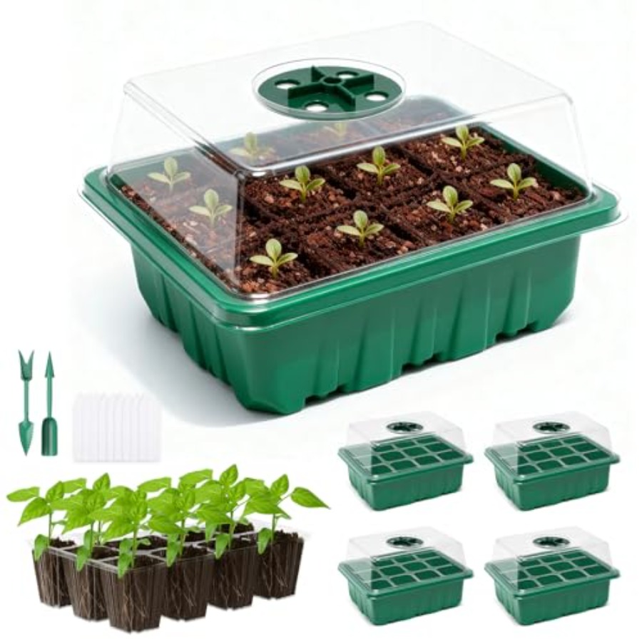 Greenhouse Mini Indoor - Lot de 5 plateaux de semis