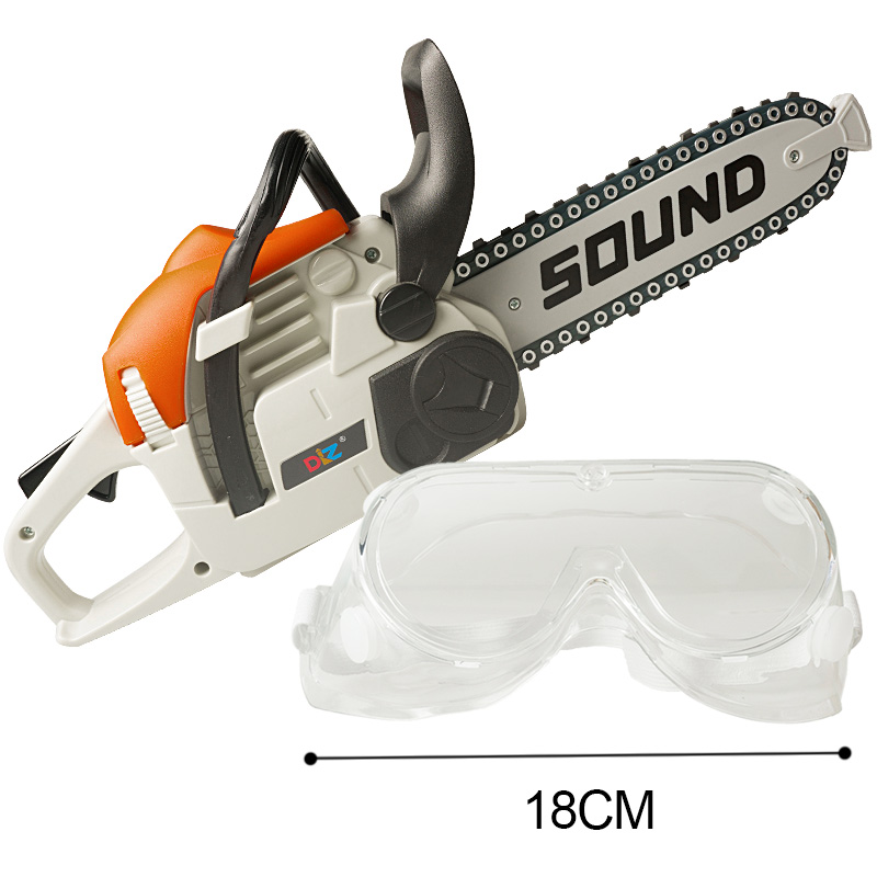 Tronçonneuse jouet avec lunett - Gardening Tools Kids avis et prix