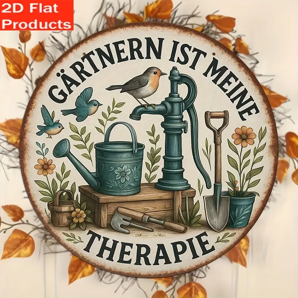 Plat 2D : 1 panneau de jardin  - Gardening Tools German avis et prix