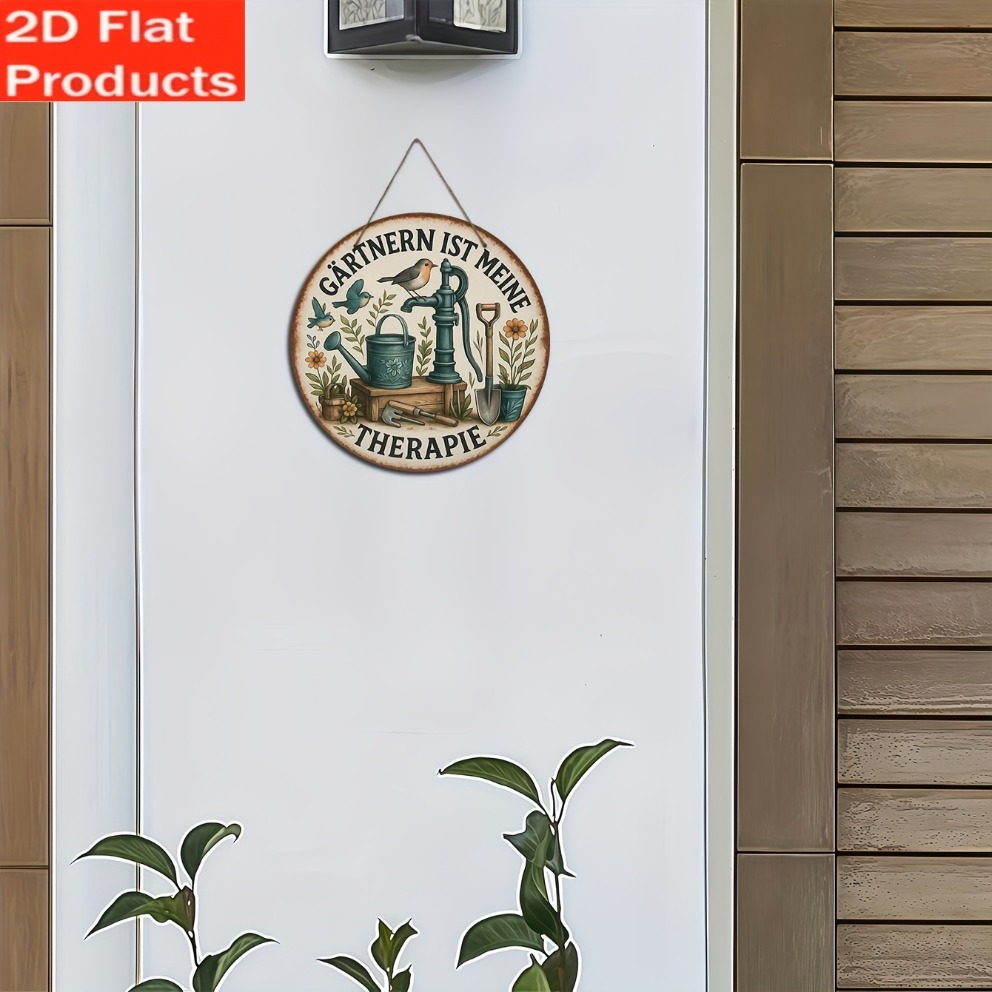 Plat 2D : 1 panneau de jardin  - Gardening Tools German avis et prix