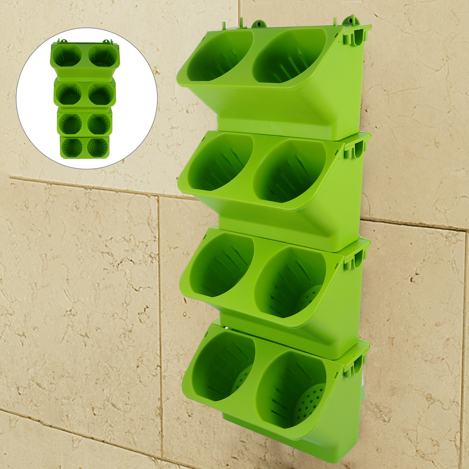 4 pièces de jardinières vertic - Self-Watering Planter avis et prix