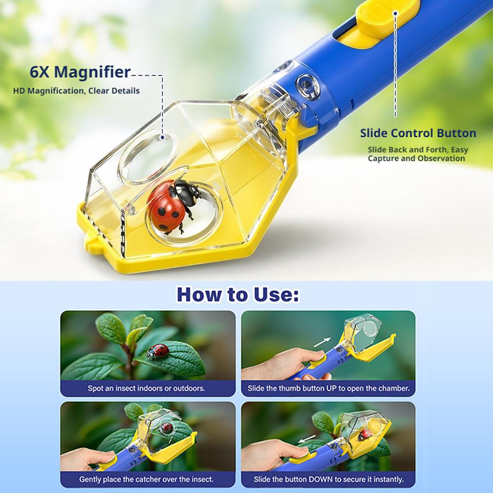Loupe portable 6X pour observe - Gardening Tools Kit For Kids avis et prix