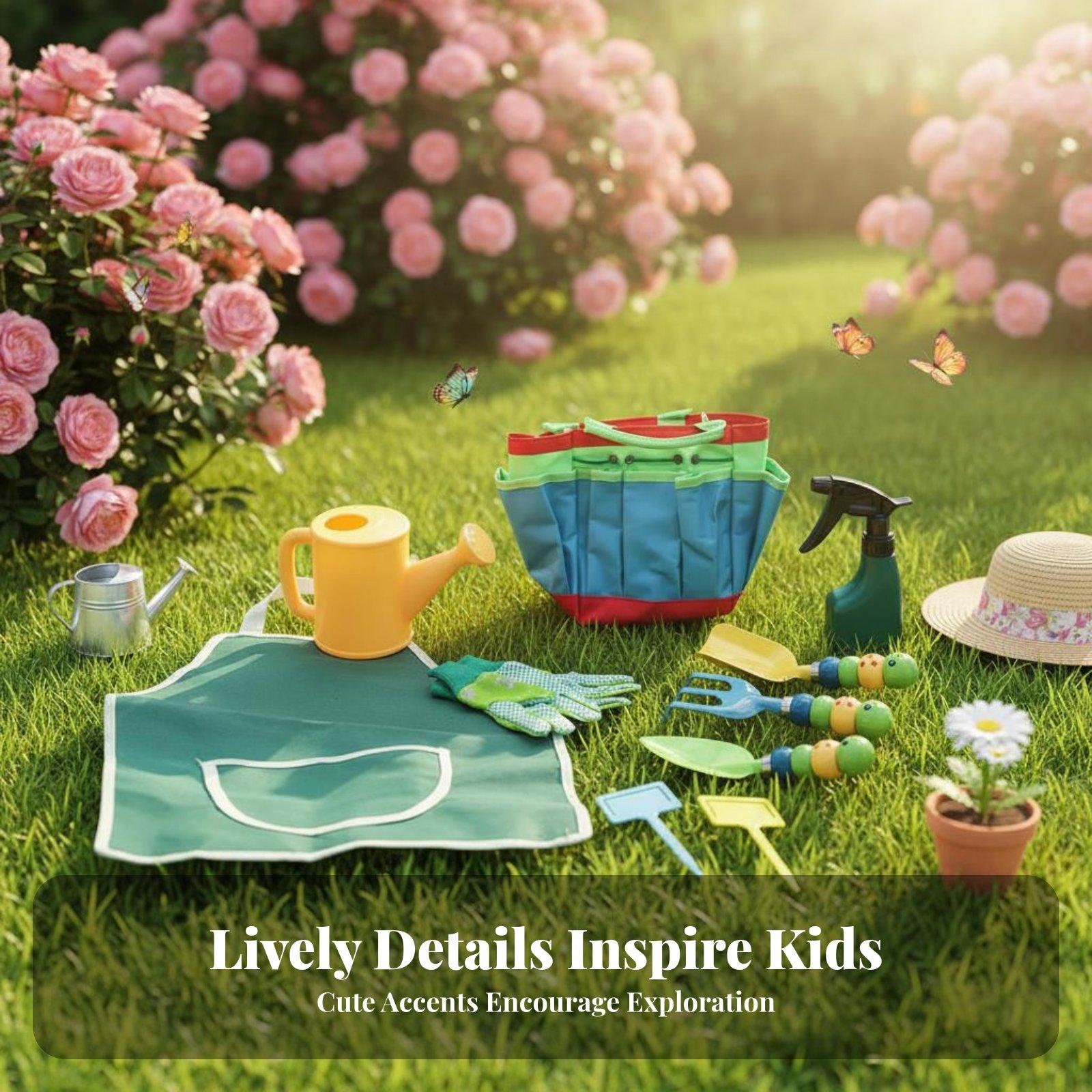 Ensemble de 10 outils de jardi - Gardening Tools Girls avis et prix