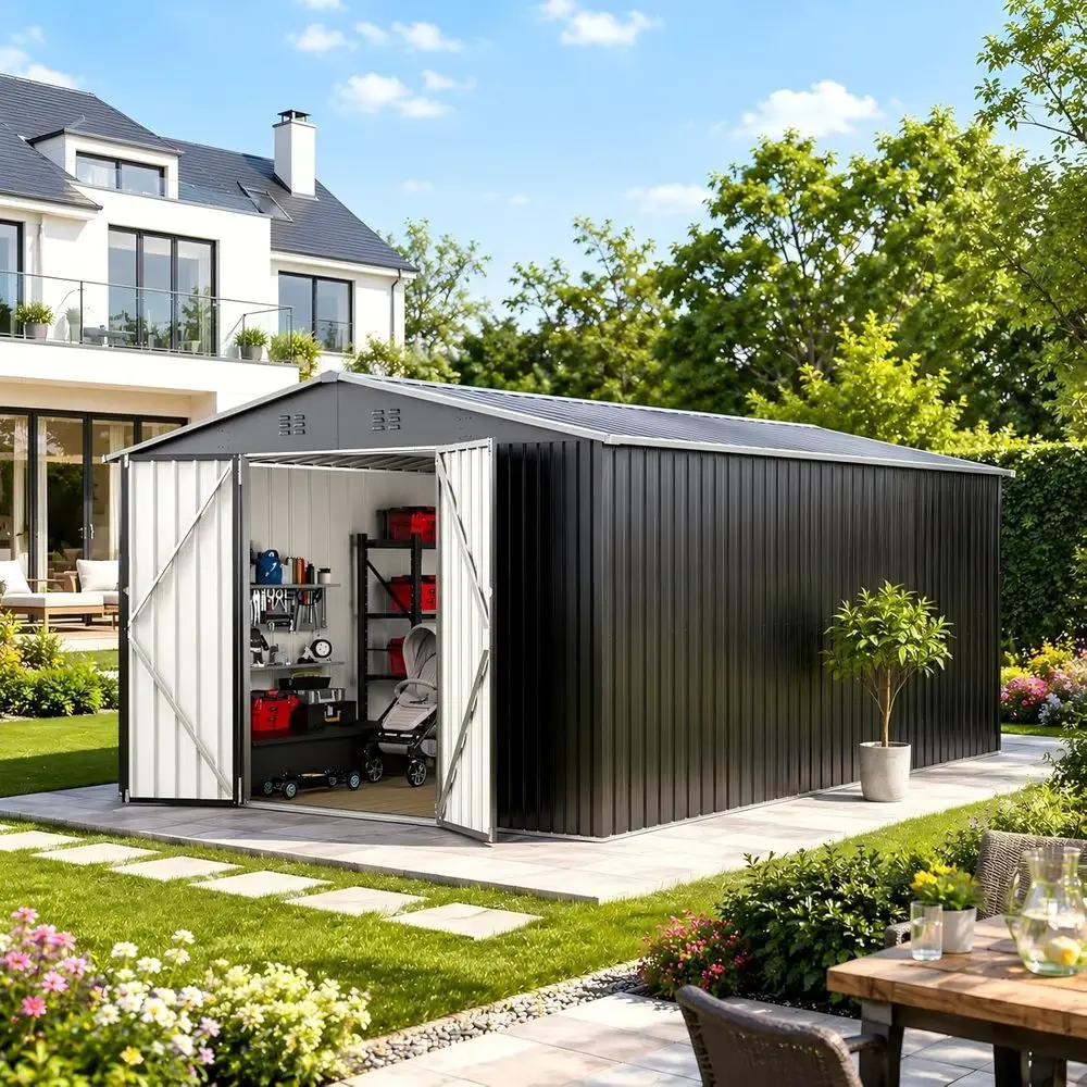 Abri de jardin en métal durabl - Gardening Tool avis et prix