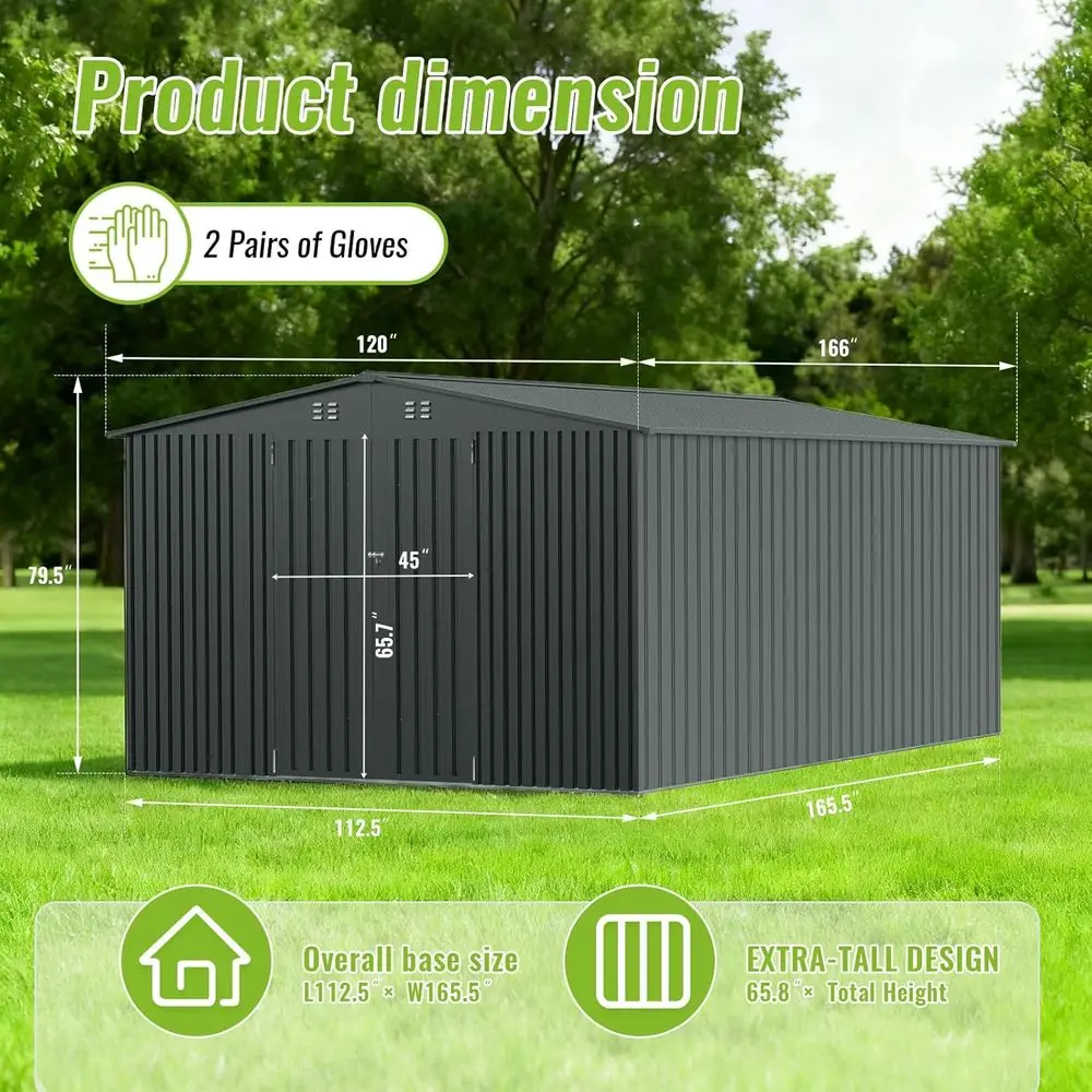 Abri de jardin en métal durabl - Gardening Tool avis et prix
