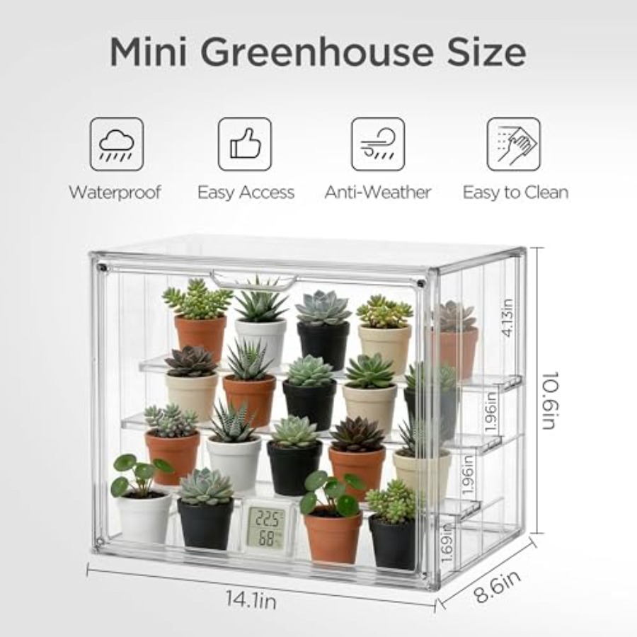 Mini-serre de table d'intérieu - Greenhouse Mini Indoor avis et prix