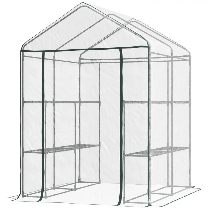 Kit de mini-serre Outsunny 5'  - Greenhouse Mini Indoor avis et prix