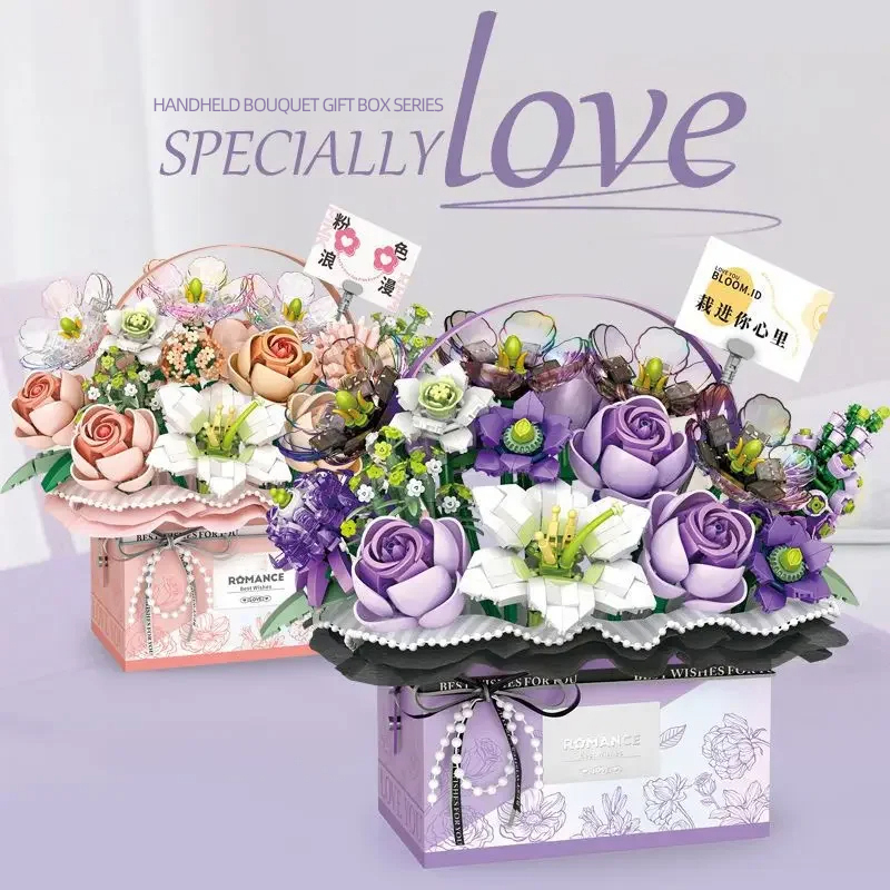 Bouquet de roses roses créatif - Gardening Tools Girls avis et prix
