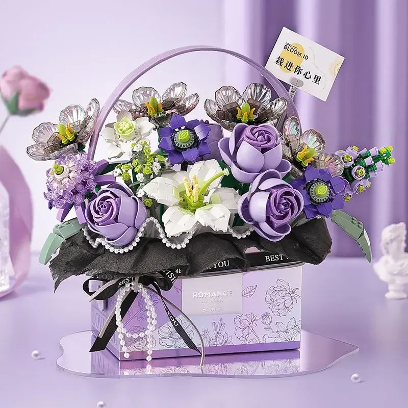 Bouquet de roses roses créatif - Gardening Tools Girls avis et prix