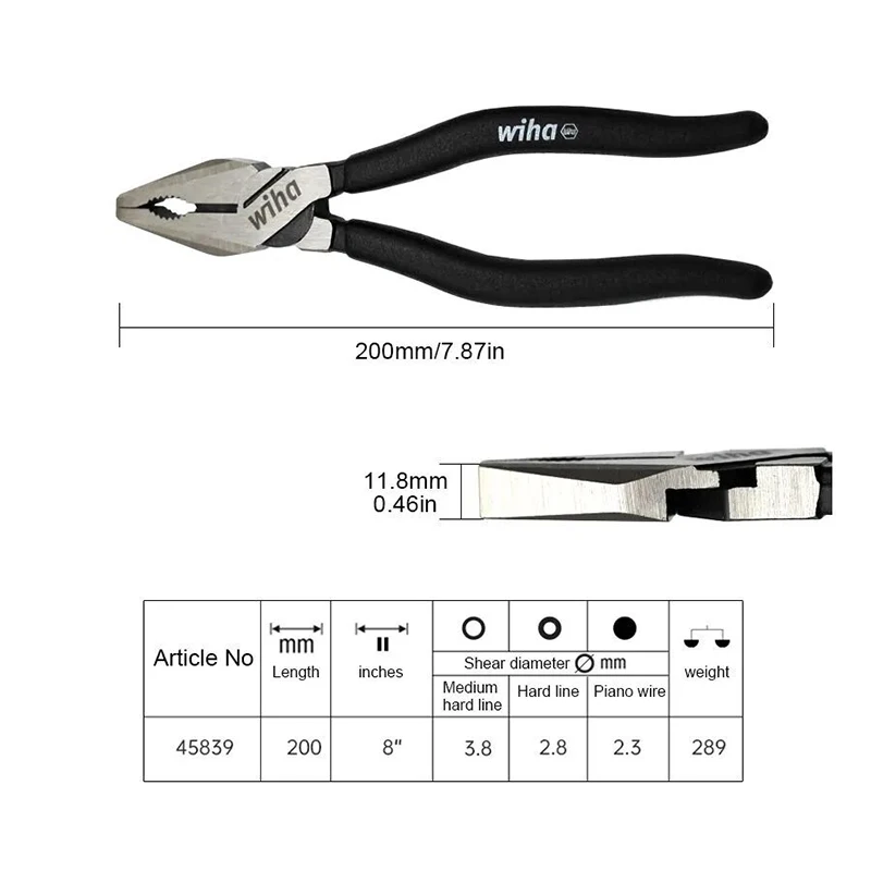 WIHA 45839 Pince multifonction - Gardening Tools German avis et prix