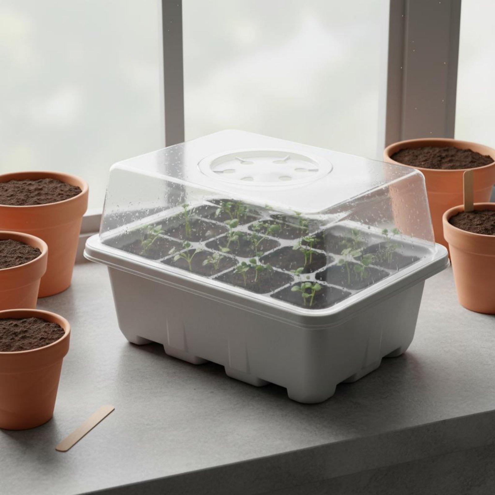 Plateau de semis à 12 comparti - Propagation Tray Dome avis et prix