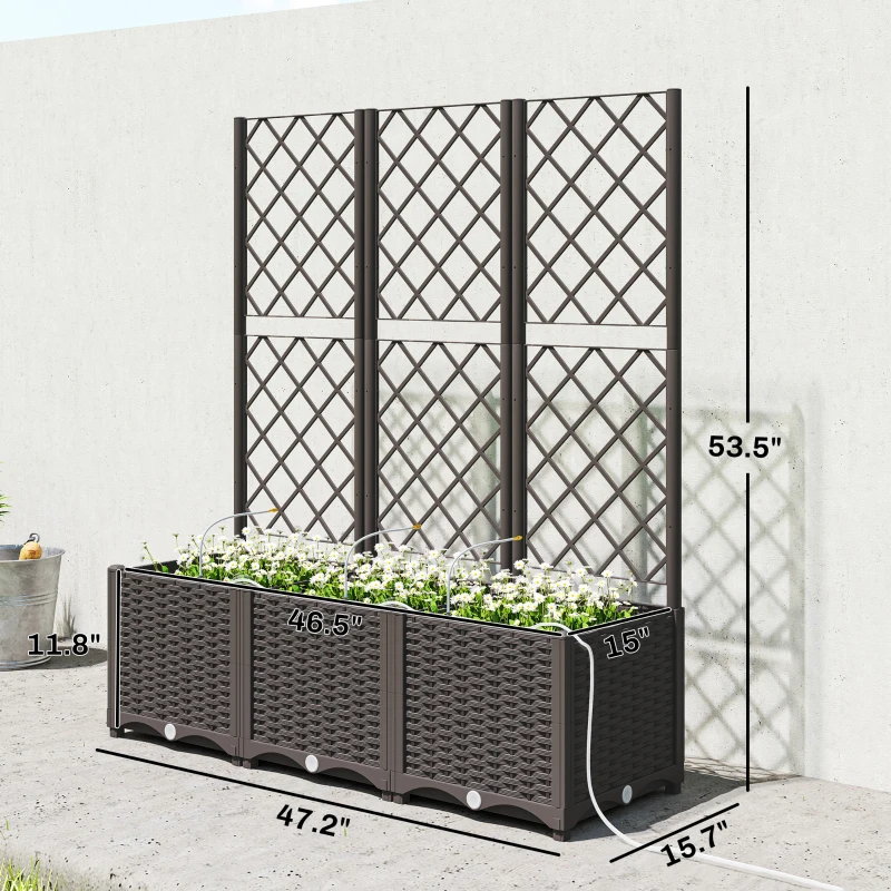 Jardinière d'extérieur, bac à  - Self-Watering Planter avis et prix