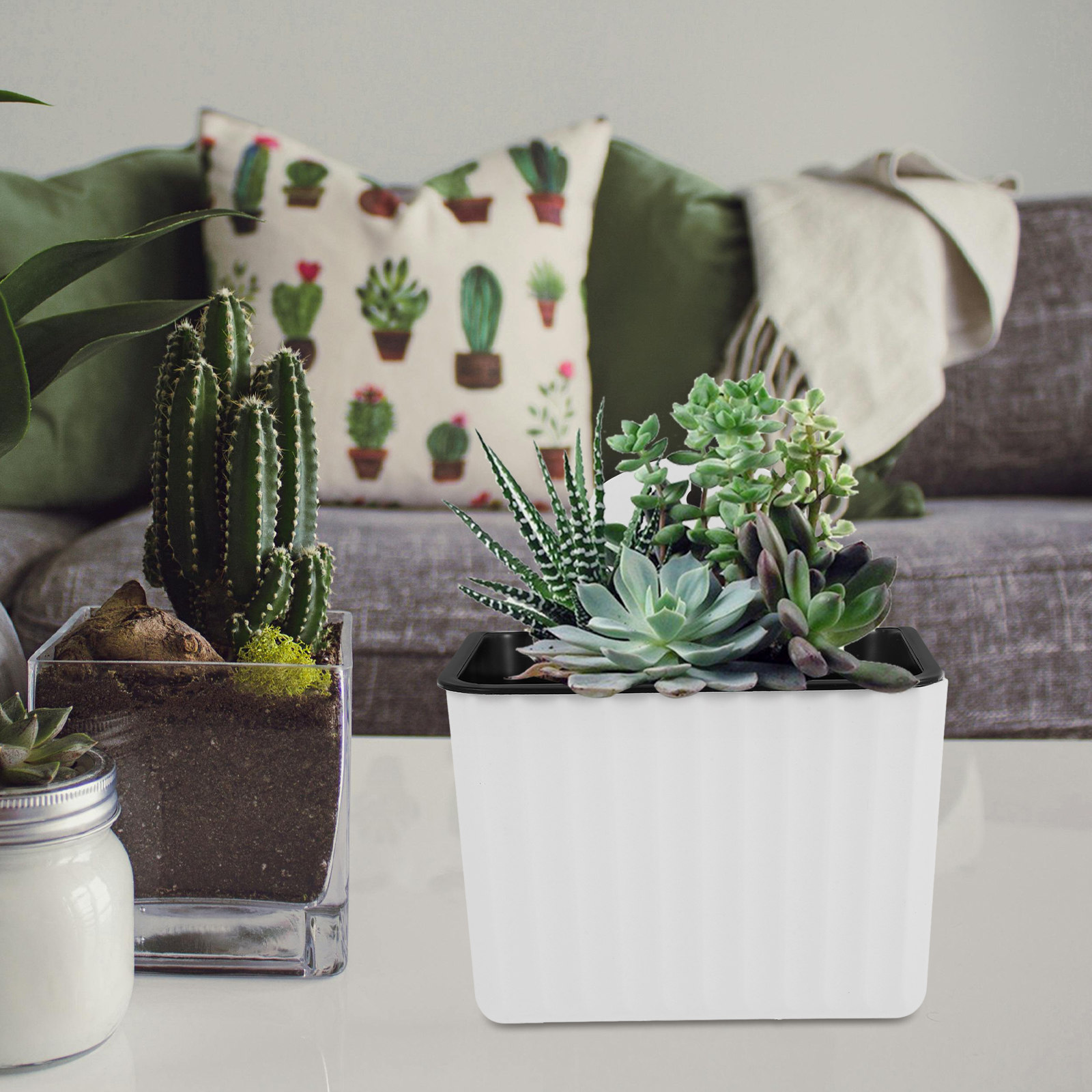 2 pots de fleurs auto-arrosant - Self-Watering Planter avis et prix