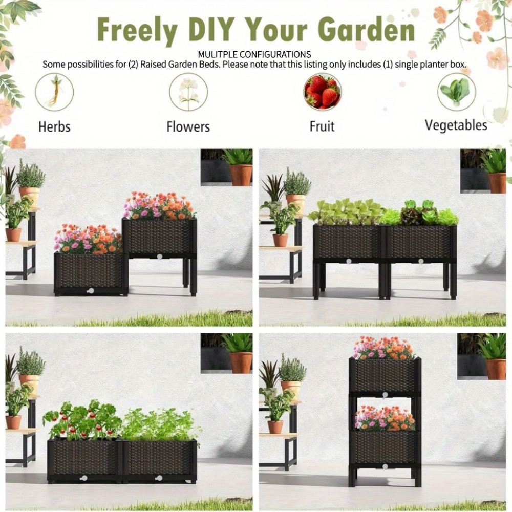 Jardinière surélevée pour jard - Self-Watering Planter avis et prix