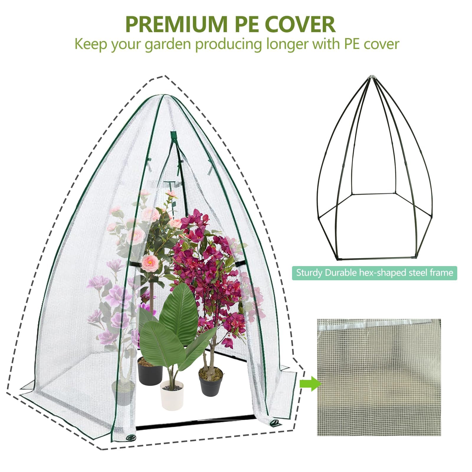 Mini serre hexagonale portable - Greenhouse Mini Indoor avis et prix