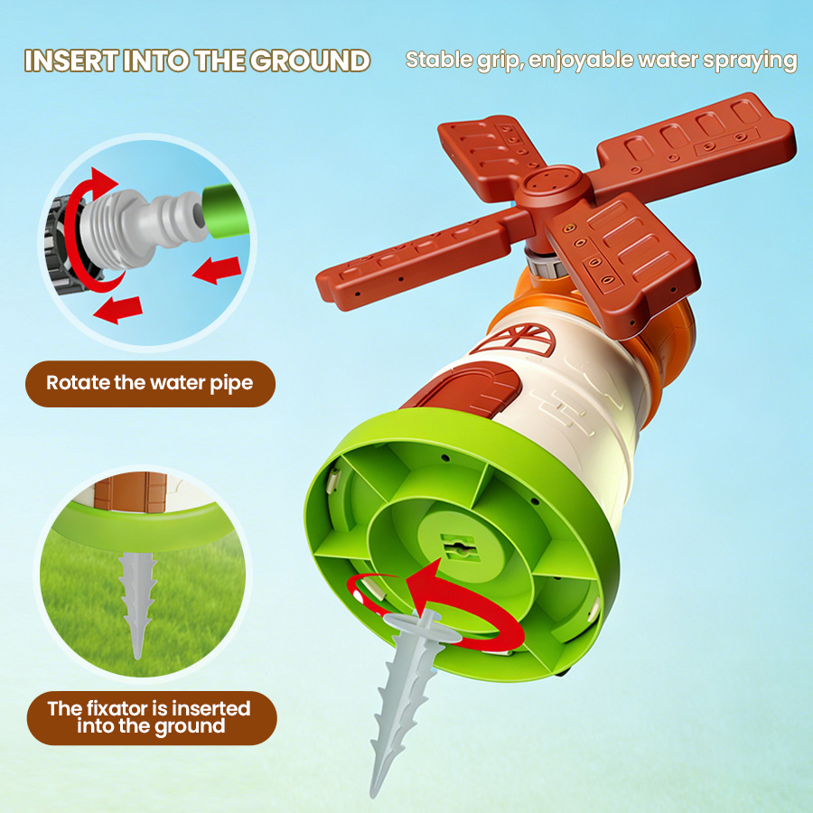 Jouet d'arrosage rotatif d'ext - Gardening Tools Girls avis et prix